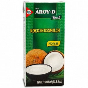 Молоко кокосовое (жирн. 17-19%)  'Aroy-d', тетрапак