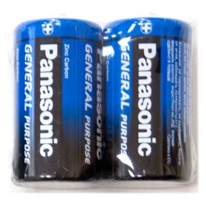 Батарейки PANASONIC Gen. Purpose R14 BER/2P (24/480)(Цена за 2 шт.)