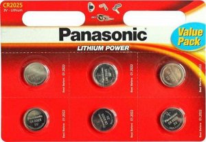 Батарейки PANASONIC Power Cells 2025/6BP (120)(Цена за 6 шт.)