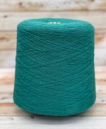 Пряжа для вязания  100 гр., Folco 50% меринос 50% акрил 1400м/100г Морской зеленый