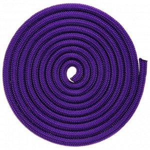 Скакалка гимнастическая Grace Dance, 3 м, цвет фиолетовый