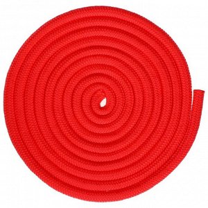 Скакалка для художественной гимнастики утяжелённая Grace Dance, 3 м, цвет красный
