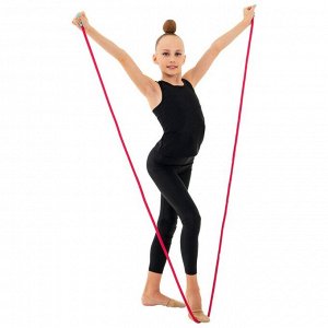 Скакалка для художественной гимнастики утяжелённая Grace Dance, 3 м, цвет фуксия