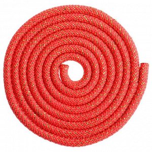 Скакалка для художественной гимнастики Grace Dance, 2,5 м, цвет красный