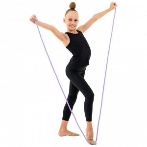 Скакалка для художественной гимнастики утяжелённая Grace Dance, 3 м, цвет сиреневый