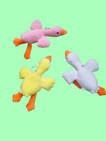 Мягкая игрушка -брелок Гусь обнимусь, подвеска на рюкзак, 15 см