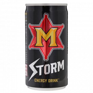 M - STORM  (энергетический напиток)  180 мл  (алюминиевая банка)