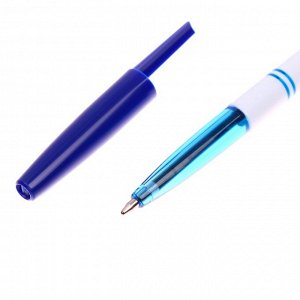 Ручка шариковая 1.0 мм, BRAUBERG, чернила синие