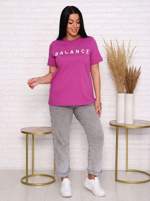 Футболка женская А- Balance (маджента)