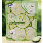 Тканевая маска с экстрактом огурца 3W Clinic Fresh Mask Sheet Cucumber