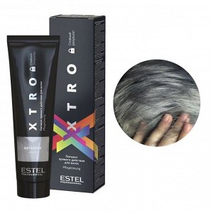 EX/NM Пигмент прямого действия для волос XTRO BLACK Металлик, 100 мл