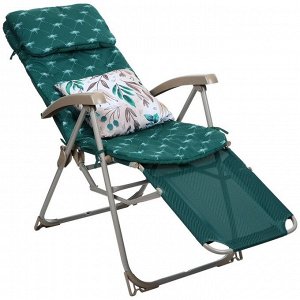Кресло-шезлонг матрас + подушка HHK7/G темно-зеленый