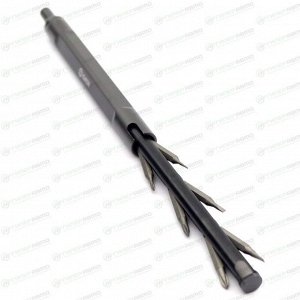 Отвёртка со сменными вставками (битами) SATA Pen, длина стержня 158мм, посадочный размер HEX4мм, наконечники SL/PH/Torx/TR/HEX/Star/TP/TA/Spanner(U), 25 предметов, арт. 05108