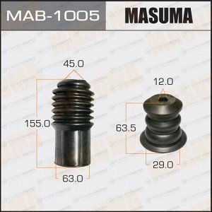 Защитный комплект амортизатора универсальный Masuma, под шток Ø12мм, 1 пыльник + 1 отбойник, арт. MAB-1005