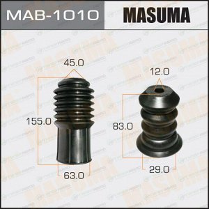 Защитный комплект амортизатора универсальный Masuma, под шток Ø12мм, 1 пыльник + 1 отбойник, арт. MAB-1010