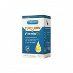 Антиоксидант VPLab Curcumin &amp; Vitamine D3 - 60 капсул