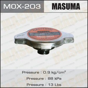 Крышка радиатора "Masuma"  (NGK-P559, TAMA-RC12, FUT.-R125, V9113-0N09)   0.9 kg/cm