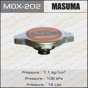 Крышка радиатора "Masuma"  (NGK-P561, TAMA-RC13, FUT.-R126, V9113-0N11)   1.1 kg/cm2