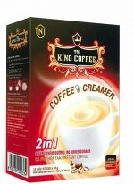 Кофе натуральный растворимый порошкообразный 2 в 1 (15 пач.*10г.) &quot; King Coffee&quot;