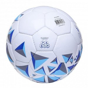 Мяч футбольный ATEMI CRYSTAL, PVC, бел/темно син, размер 3, р/ш, окруж 60-61