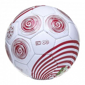 Мяч футбольный ATEMI TARGET, PVC, бел/красн, размер 5, р/ш, окруж 68-70