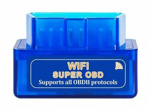 Автосканер диагностический ELM327 OBD2 Mini V1.5 Wi-Fi / Сканер для автомобиля / Адаптер OBD