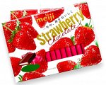 Шоколад Meiji 26 blocks Strawberry со вкусом клубники, к/к, 120г, 1/6/48