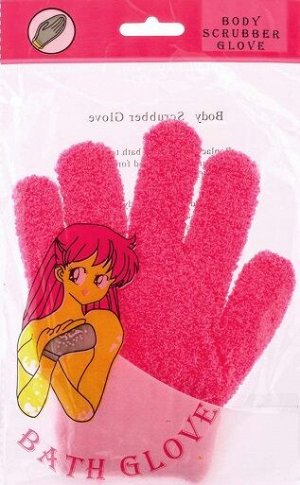 Антицеллюлитная массажная перчатка с эффектом пилинга body scrubber glove
