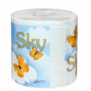 Трехслойная туалетная бумага SKY, с ар. ментола, 40м, 1 рулон
