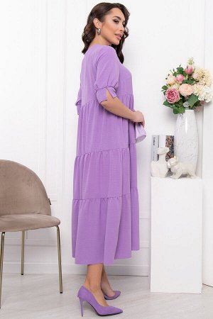 Платье "Эми" (сирень) П5795