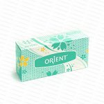 Выдергушки салфетки листовые ORIENT белые в коробке, 2сл., 200 листов