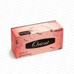 Выдергушки салфетки листовые ORIENT белые в коробке, 2сл., 250 листов