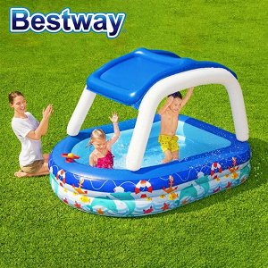 Надувной бассейн Bestway "Sea Captain Family Pool" / 282 л, 213 x 155 x 132 см