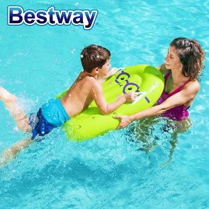 Bestway Надувной плот 84х56см &quot;Фрукты&quot; 3-8 лет, 3 вида