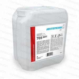 ИНТЕРХИМ 705 SOFT, 5л. Усиленный гель для регулярной очистки поверхностей в санитарных помещениях