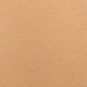 Ткань на отрез интерлок цвет карамельный