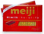Шоколад Meiji 26 blocks HiMilk насыщенно-молочный, 120г, 1/6/48
