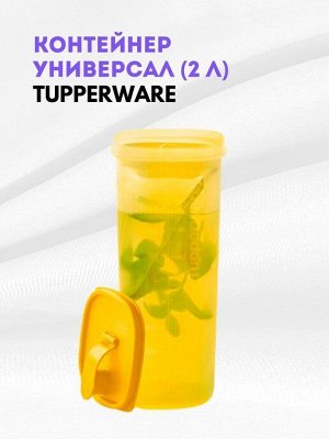 Контейнер Универсал желтый 2л с ситом 1шт - Tupperware®.