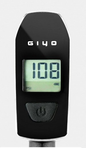 Насос для велосипеда Giyo GS-51 высокого давления профессиональный для вилок и амортизаторов  с LCD-дисплеем