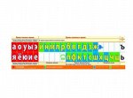 Лента букв наглядное пособие для начальной школы 128х38см