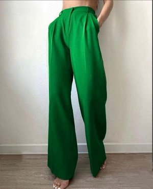 Женские классические брюки/Брюки широкие женские