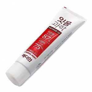 Median Зубная паста со вкусом мяты Gum Science Toothpaste Strong Mint, 120 гр