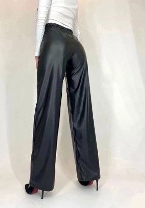 Женские брюки из эко-кожи/Штаны женские кожаные