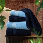 Набор из 2 полотенец Marrakesh  Т. синий + Голубой
