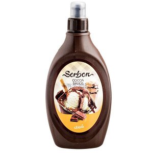 Шоколадный   топинг с какао SORBON Молочный шоколад 500 г