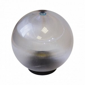 НТУ 02-60-252 ЭРА Светильник садово-парковый шар прозрачный призма D250mm Е27 (6/48), шт