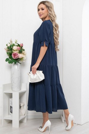 Платье "Эми" (темно-синее) П5796