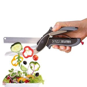 Умный нож-разделочная доска 2в1 Clever Cutter