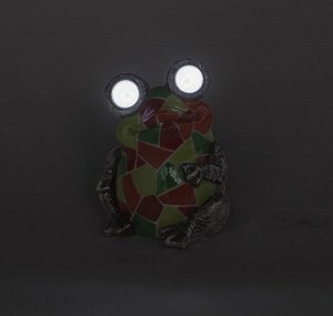 Светильник SL-RSN14-WITR  ЭРА полистоун, цветной, 14 см, лягушка с мозайкой, шт