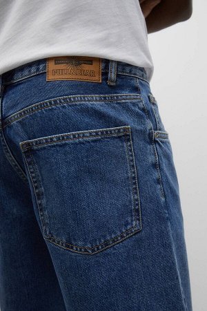 Мужские свободные джинсовые шорты-бермуды 09692530